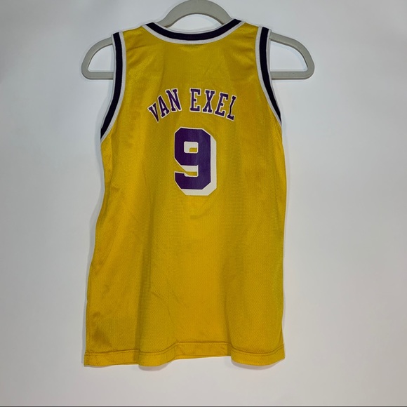 LA Lakers VTG Nick Van Exel Youth Champion Jersey - Picture 2 of 6
